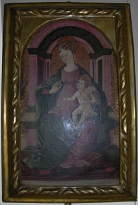 Madonna con il Bambino in trono